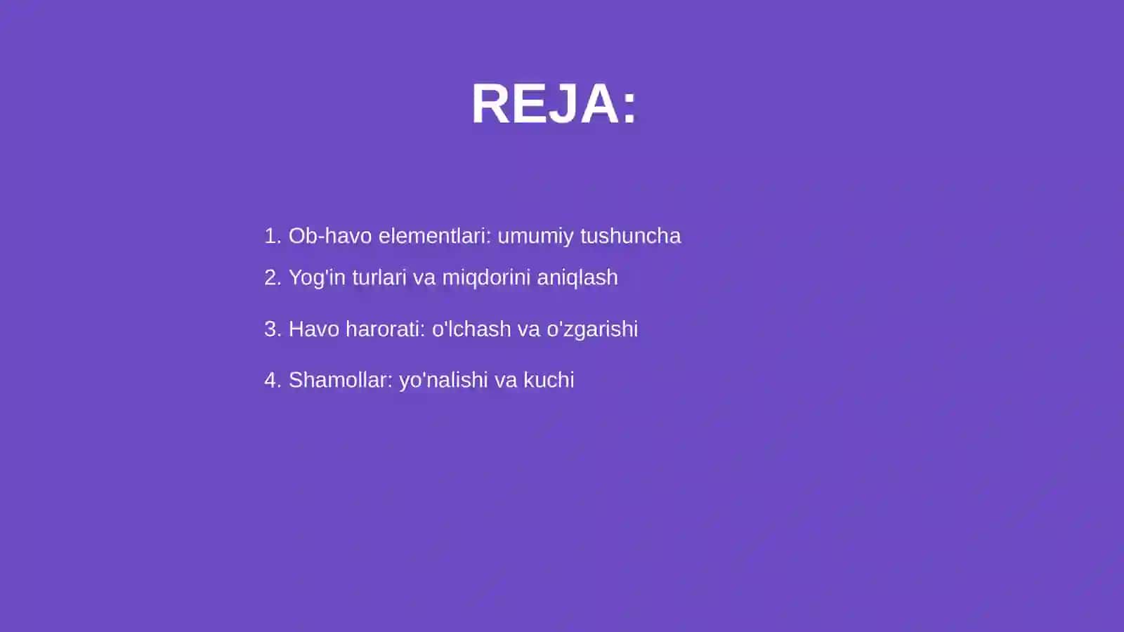 Ob-havo elementlari 2
