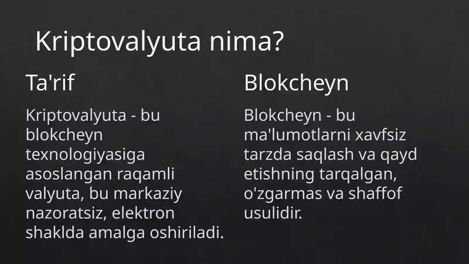 Kriptovalyutalar Elektron Tijorat Bozorining Rivojlanishi 2