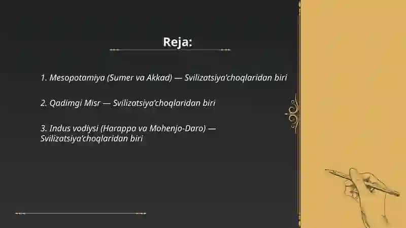 Mesopotamiya (Sumer va Akkad) 2