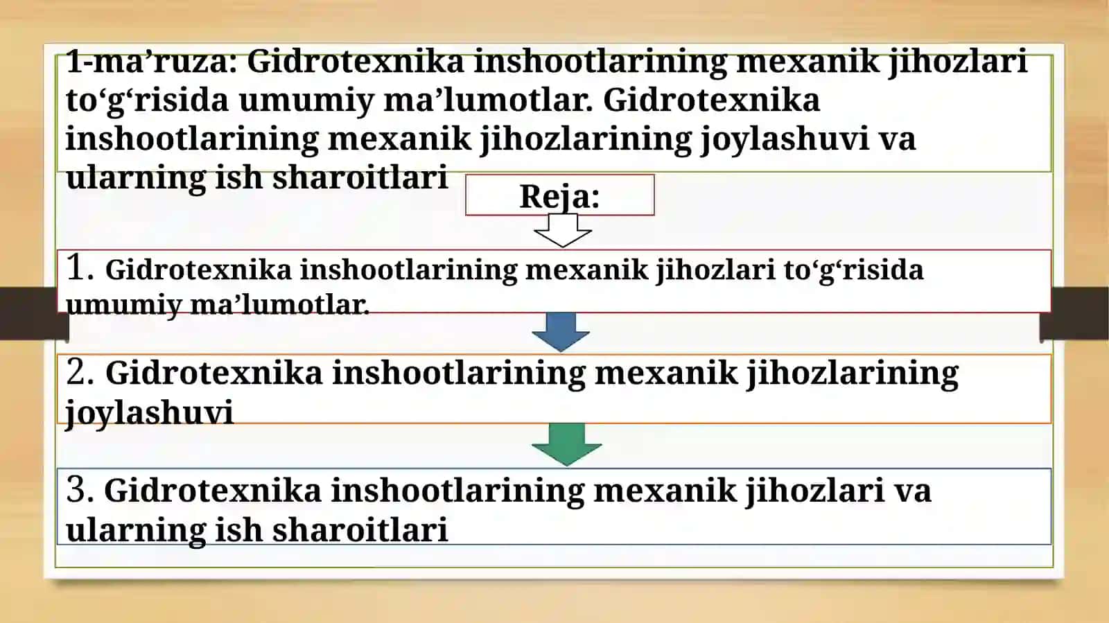 Gidrotexnikainshootlarimexanikjihozlari 2