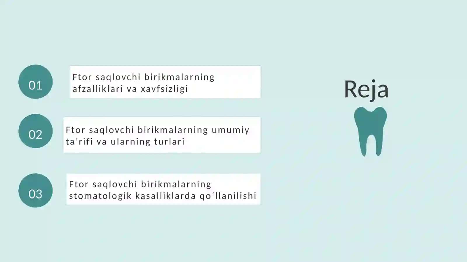 Stomatologik kasaliklar profilaktikasida ftor saqlovchi birikmalarning axamiyati 2