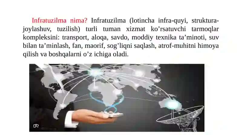 Iqtisodiyotda AKT Infratuzilmasi 2