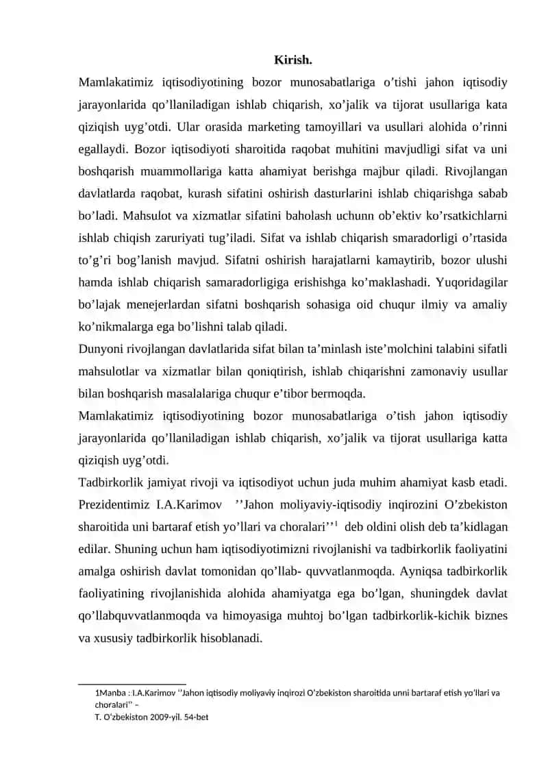 SANOAT KORXONALARIDA MAHSULOT ISHLAB CHIQARISHNI OSHIRISH NOMENKLATURASINI KENGAYTIRISH MUAMMOLARI 2