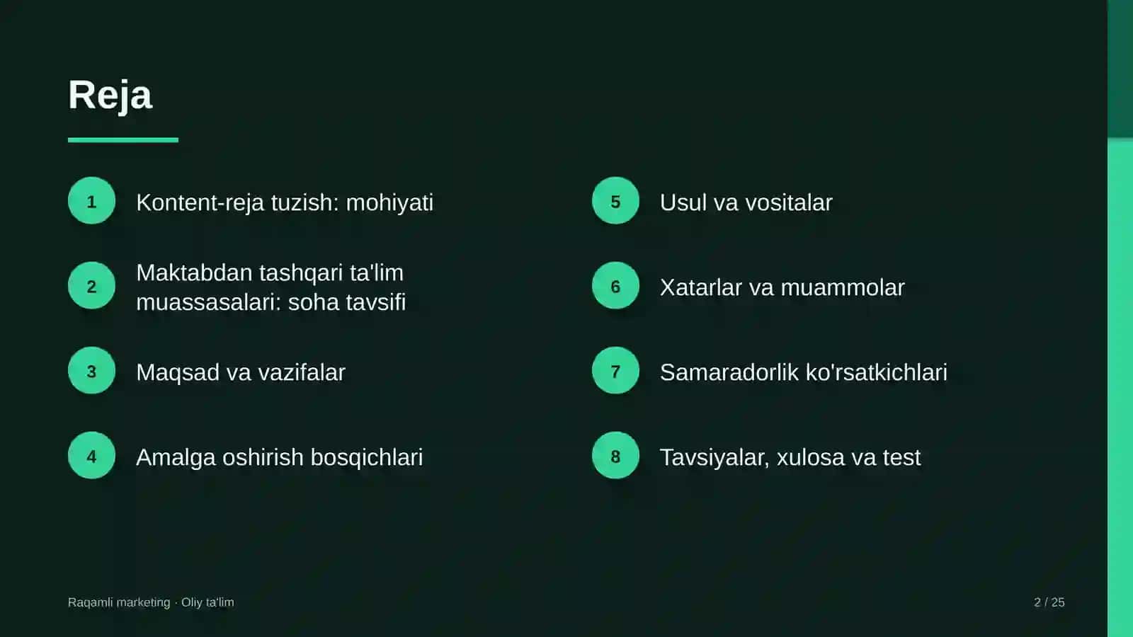 maktabdan tashqari ta'lim muassasalarida kontent reja tuzish 5971 2