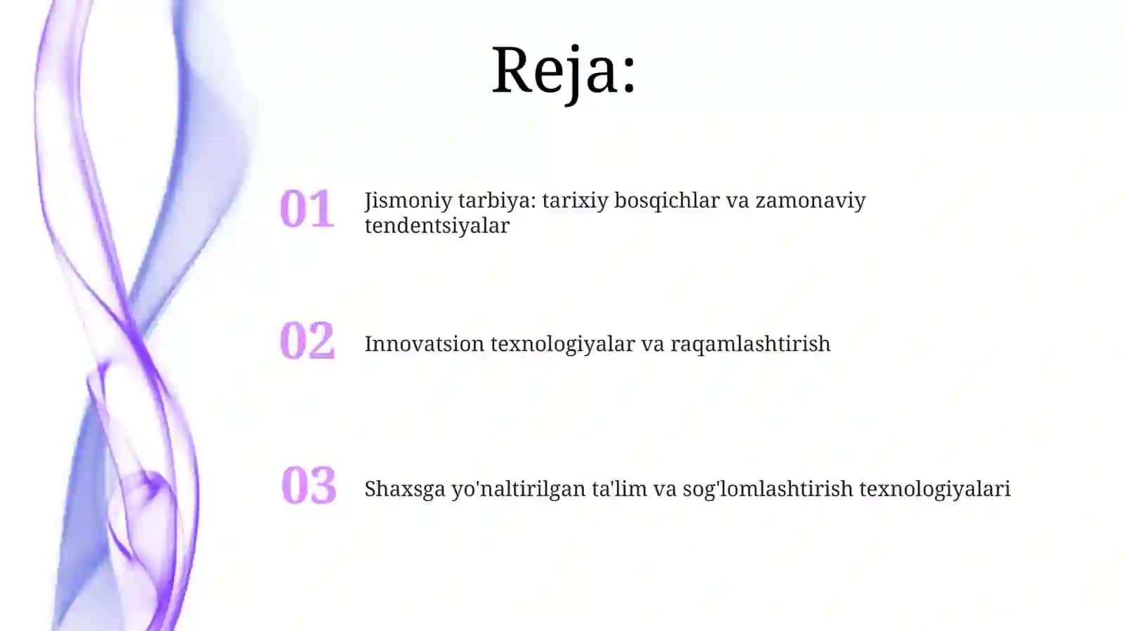 Jismoniy Tarbiya nazariyasi va uslubiyati fanining rivojlanish tendensiyalari 2