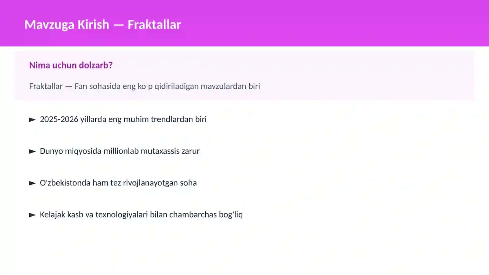 Fraktallar 2