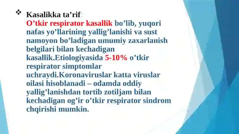 Coronavirus infeksiyasi 2