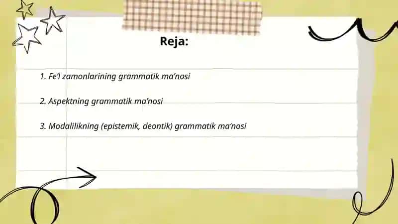 Grammatik ma'no 2