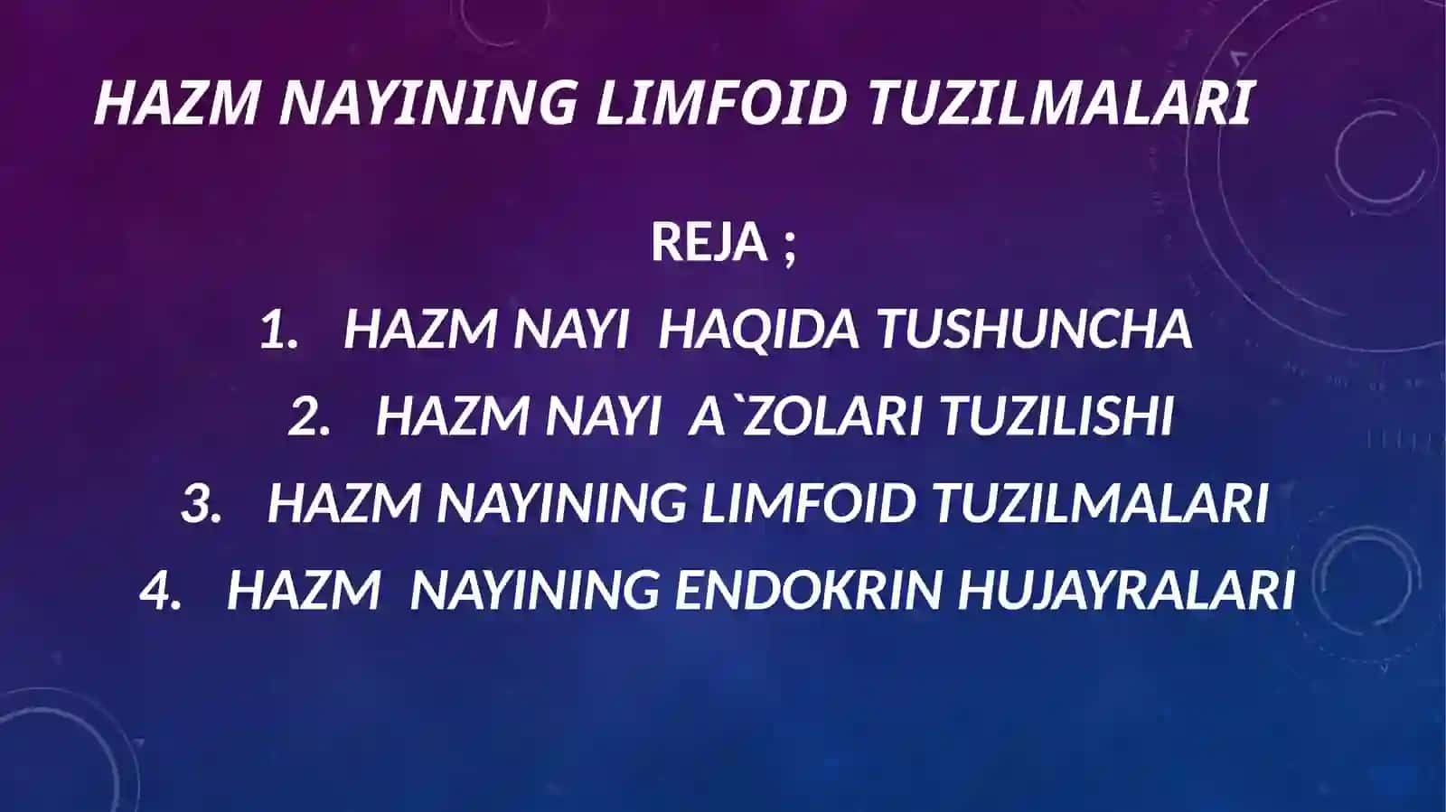 HAZM NAYINING LIMFOID TUZILMALARI 2