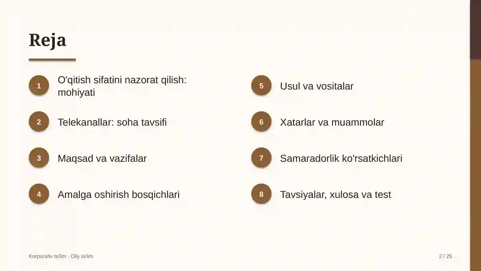 telekanallarda o'qitish sifatini nazorat qilish 9636 2