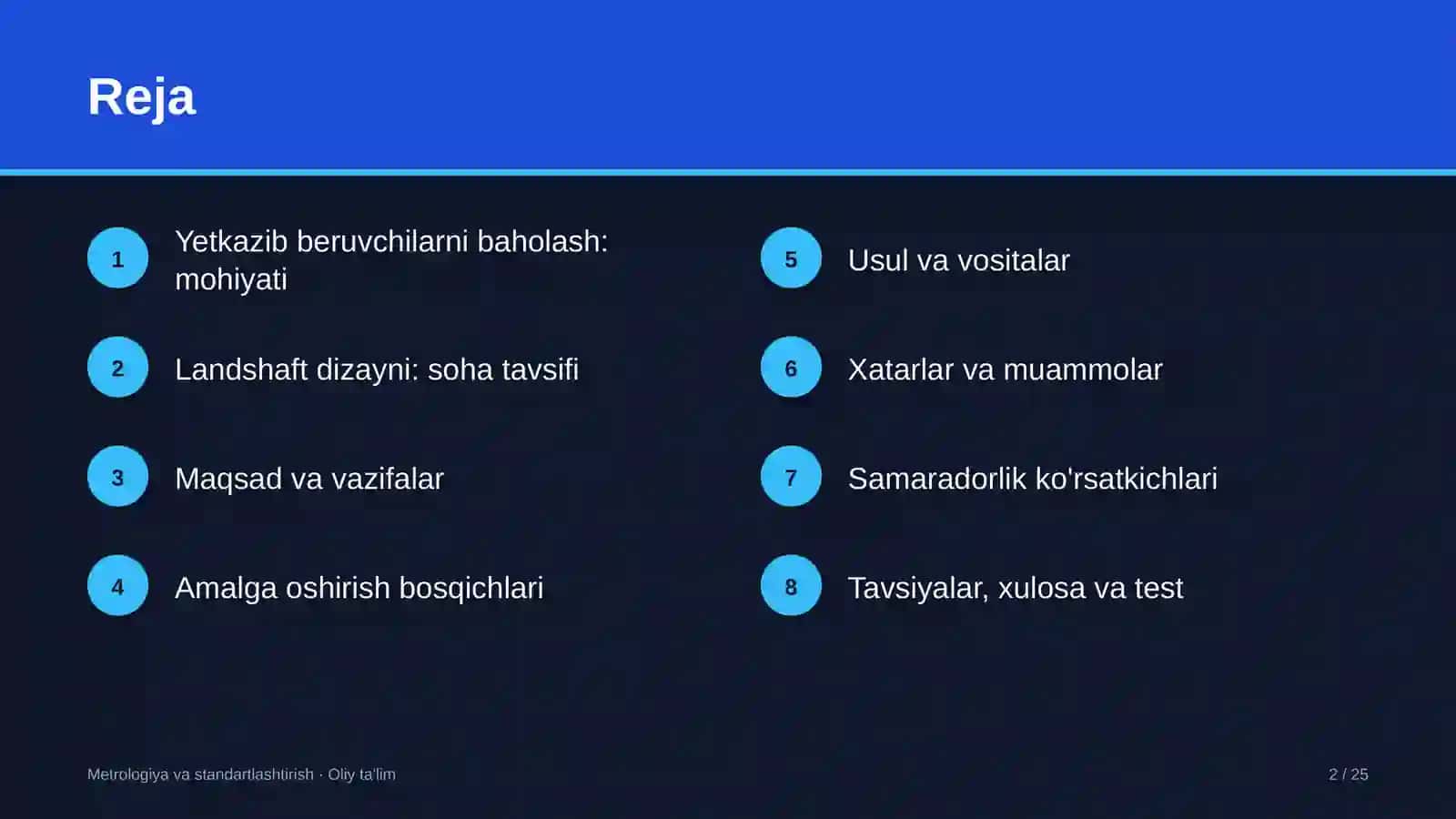 Landshaft dizaynida yetkazib beruvchilarni baholash 2