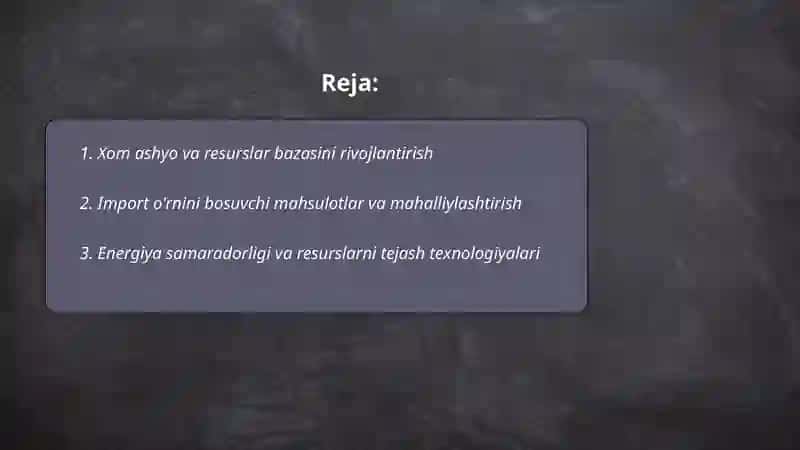 Qurilish materiallari sanoatini rivojlantirish xususiyatlari 2