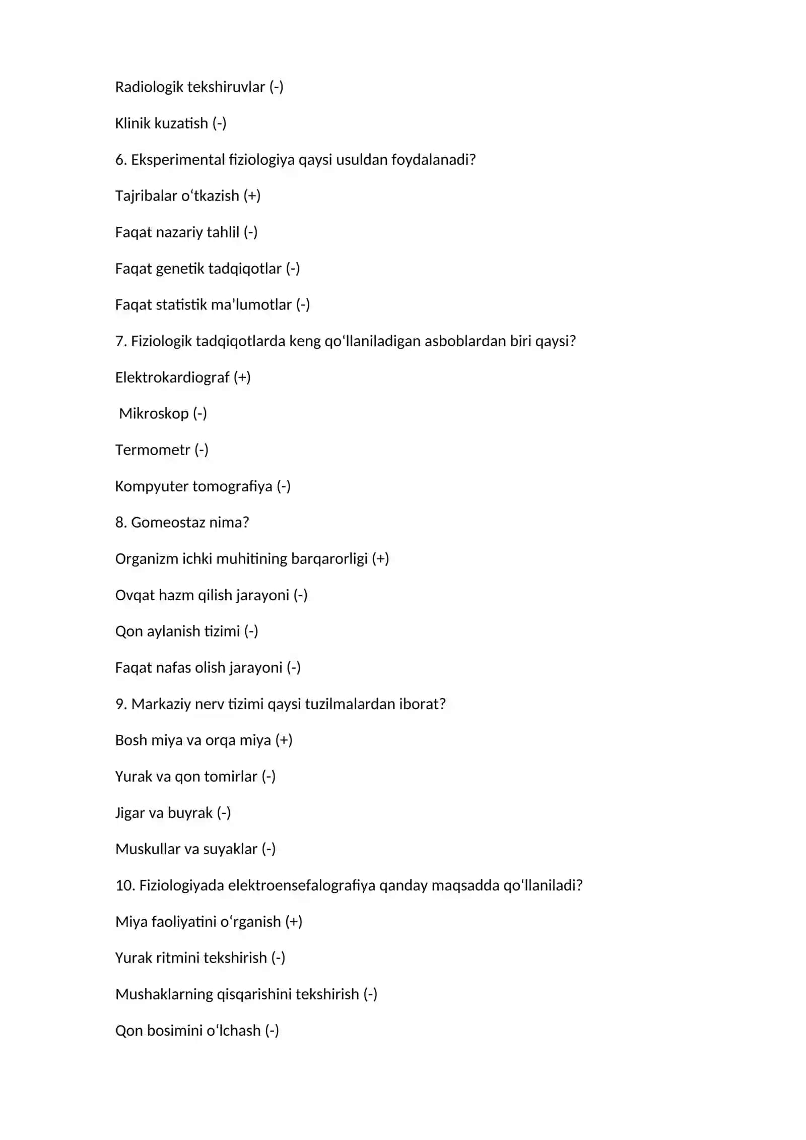 Fiziologiya fanining rivojlanishi va tibbiyotdagi ahamiyati 2