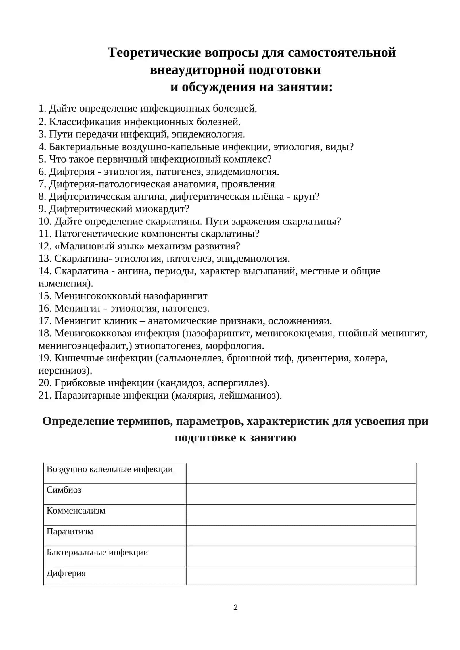 Тема практического занятия № 13а 2