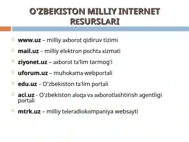 MILLIYАХBОRОTQIDIRUVTIZIMI 2
