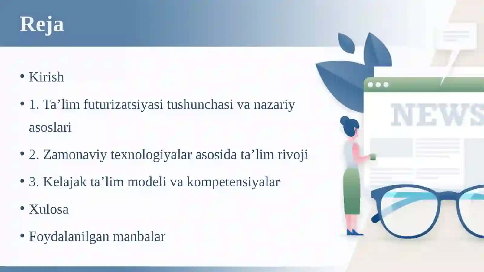 Ta'lim futurizatsiyasi va kelajak talim istiqbollari 2