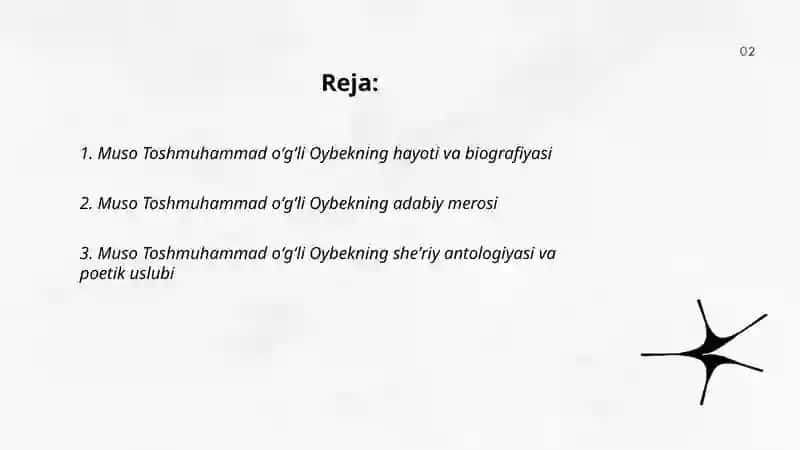 Muso Toshmuhammad oʻgʻli Oybek 2