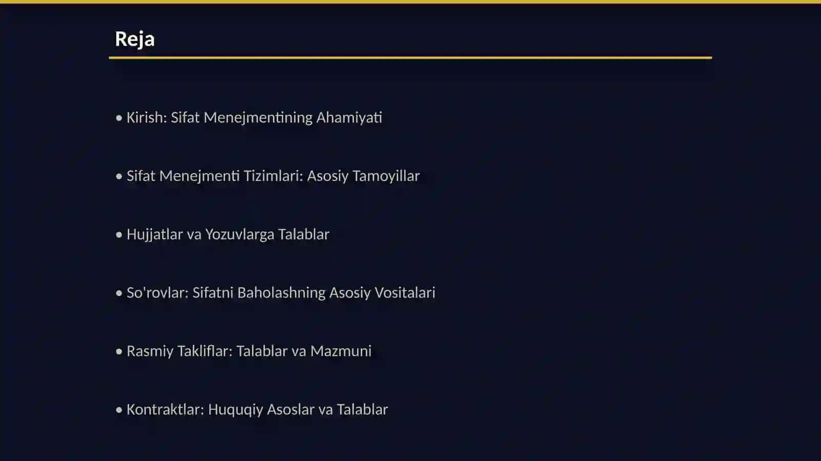 Sifat Menejmenti Tizimlarini Boshqarish 2