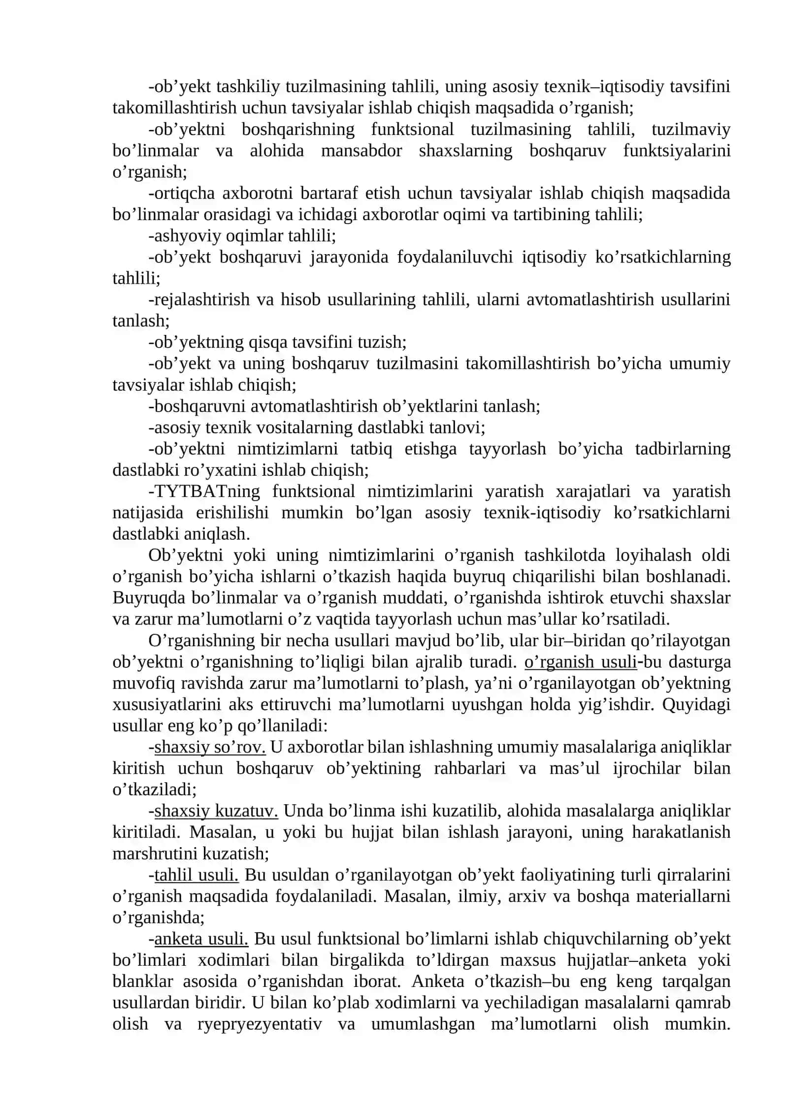 ТYТBАТNI LОYIHАLАSH VА YARАТISHNING АSОSIY BОSKICHLАRI 2