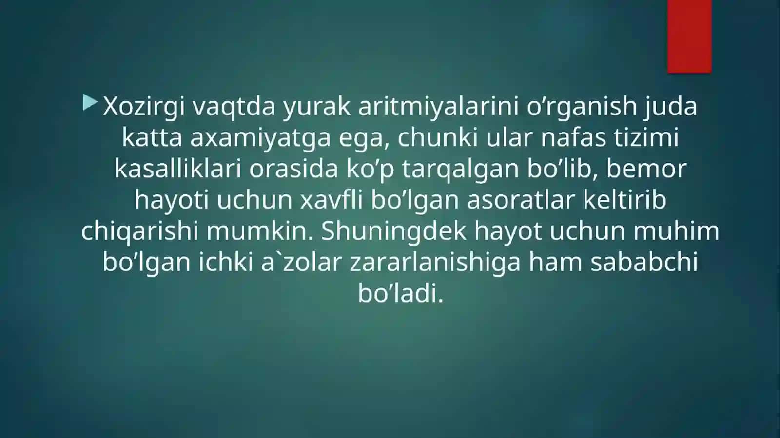 YURAK ARITMIYALARI 2