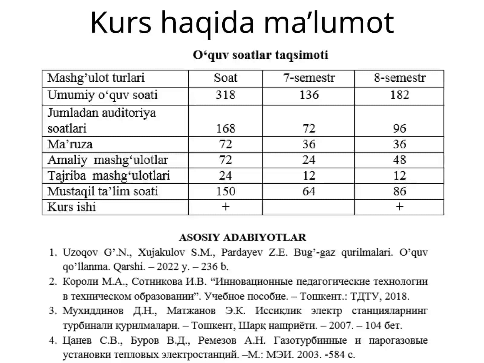 Turbinalarningishlashprinsipi 2