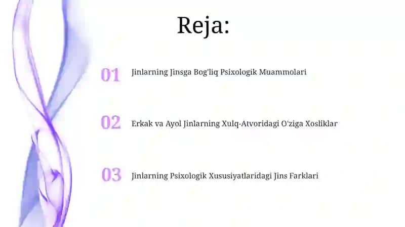 Jinlarning Jinsga Bog'liq Psixologik Muammolari 2