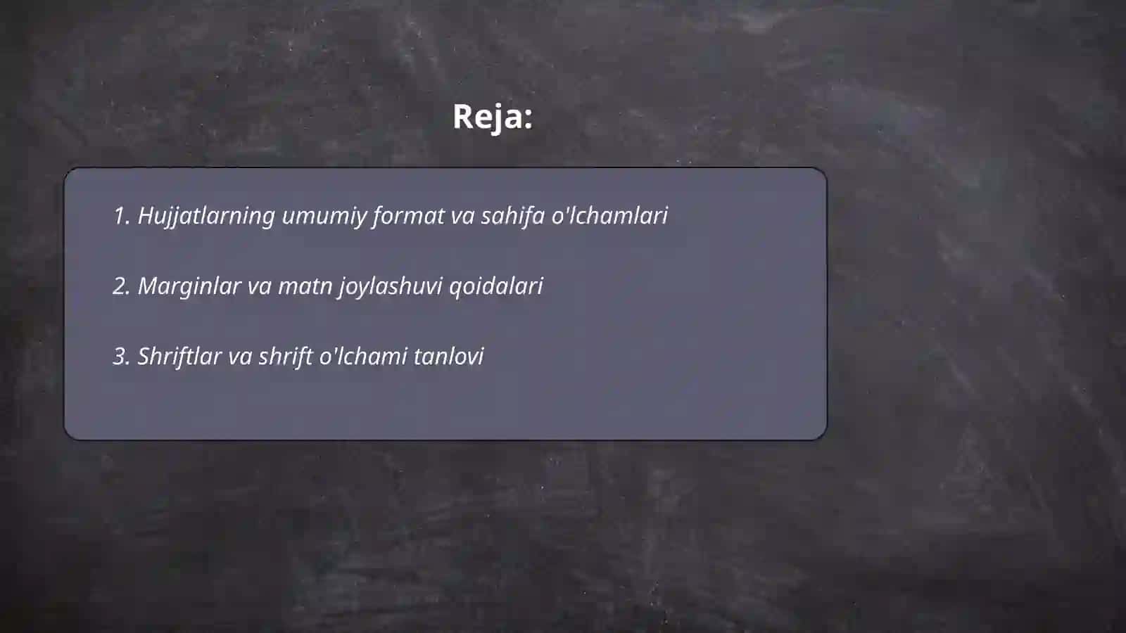 Shaxsiy ish qogʻozlari uslubi 2