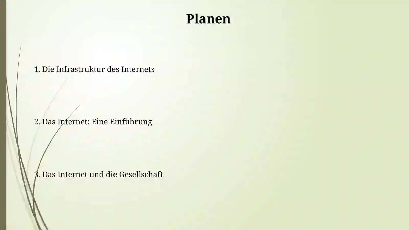 Das Internet: Eine Einführung 2