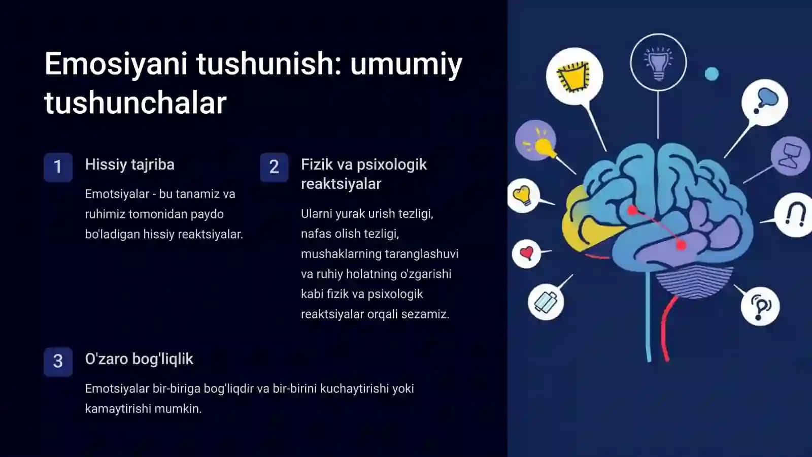 Emosiyani Tushunish: Umumiy Tushunchalar 2