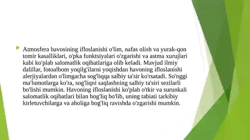 Inson organizmiga tashqi muxitlarning tasiri 2
