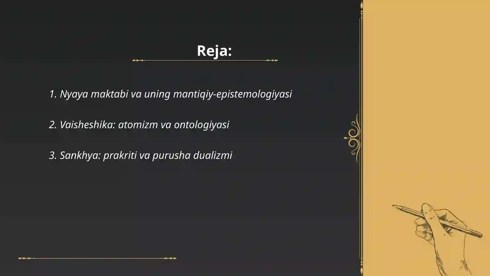 Nyaya maktabi va uning mantiqiy-epistemologiyasi 2