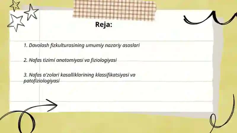 Davolash fizkulturasining umumiy asoslari 2