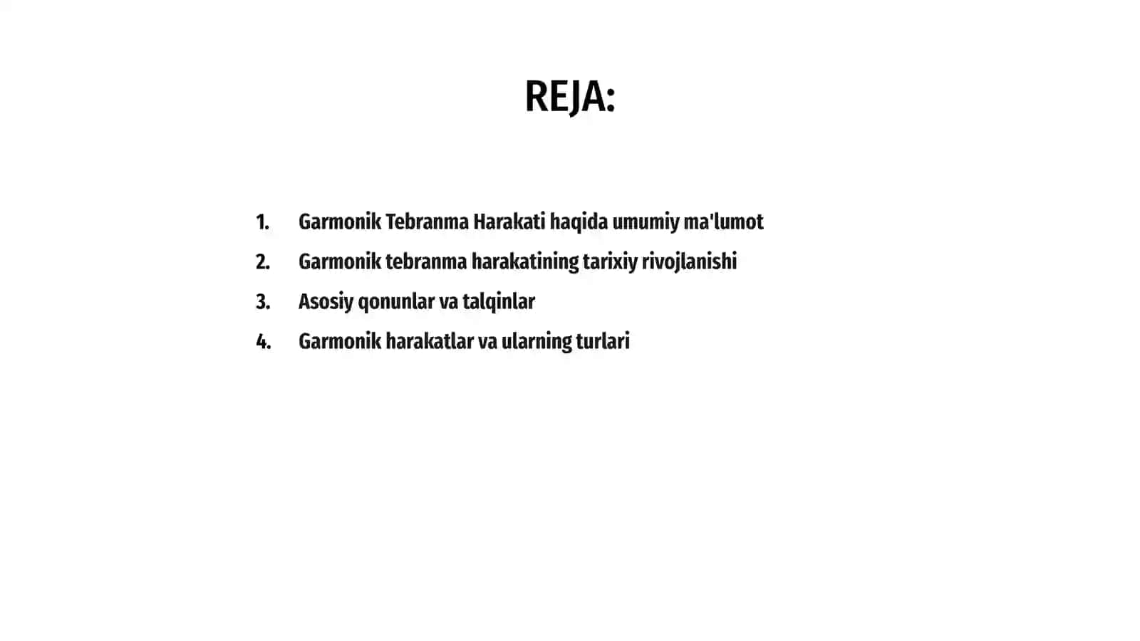 Garmonik Tebranma Harakati 2