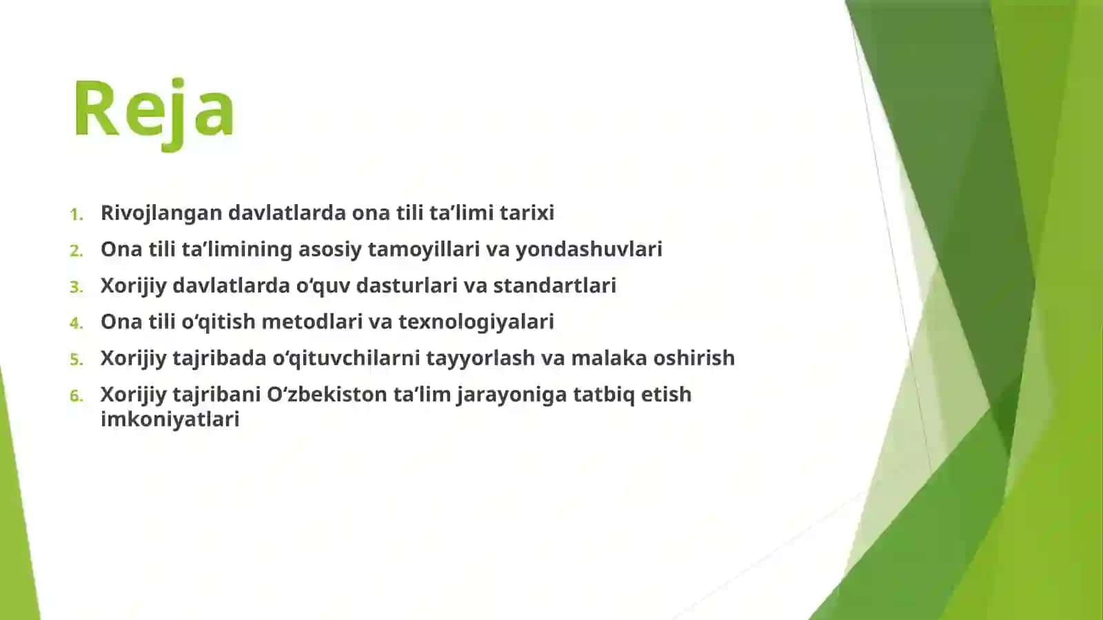 Ona Tili Ta'limida Rivojlangan  Xorijiy Davlatlar Tajribasi 2
