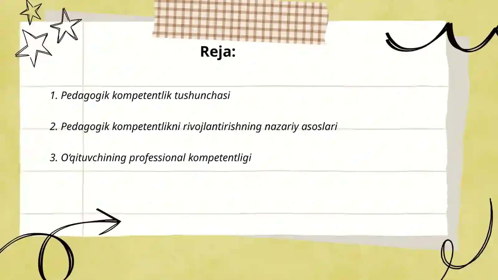 Pedagogik kompetentlikni shakllantirishning pedagogik asoslari 2