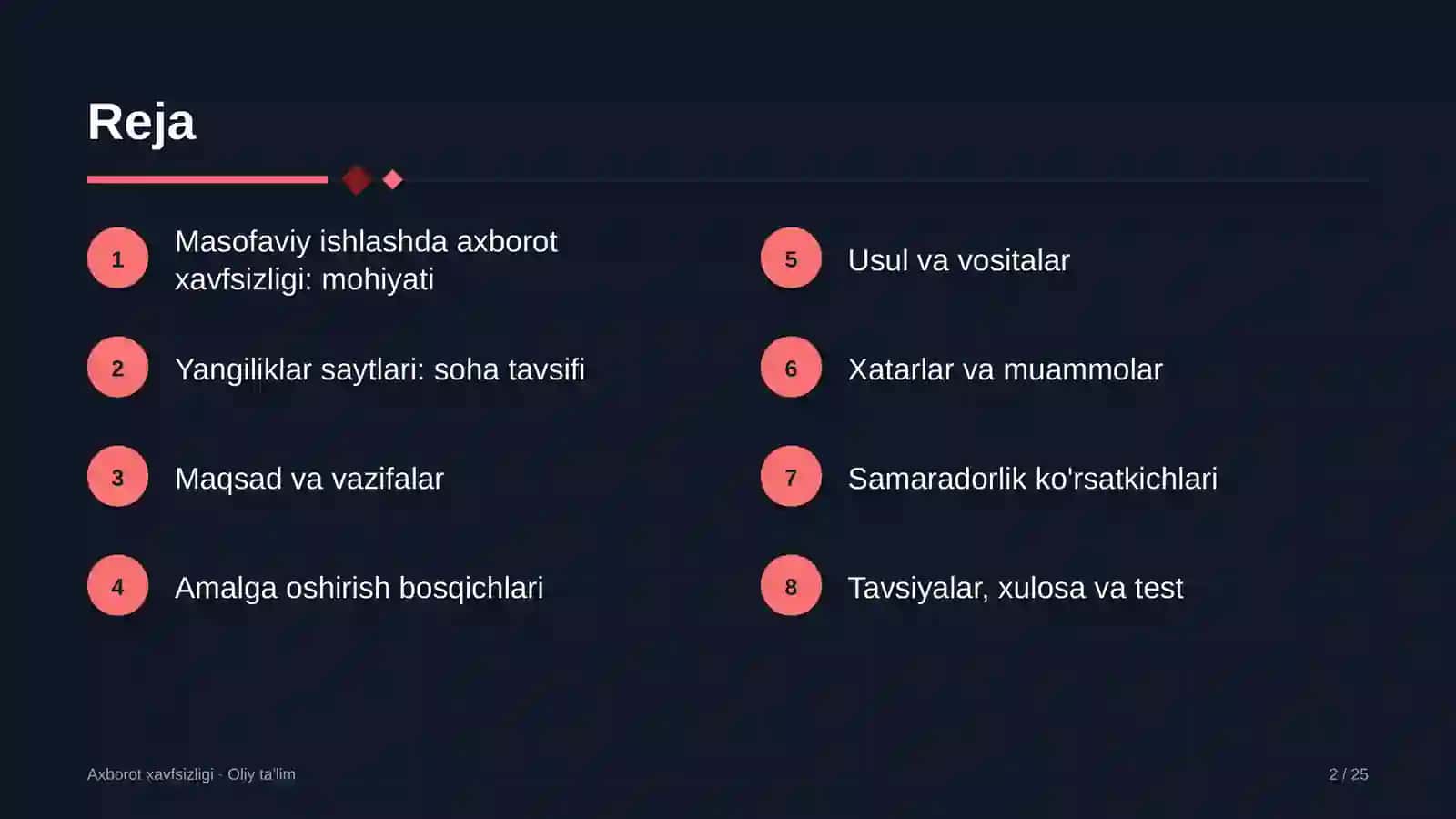 Yangiliklar saytlarida masofaviy ishlashda axborot xavfsizligi 2
