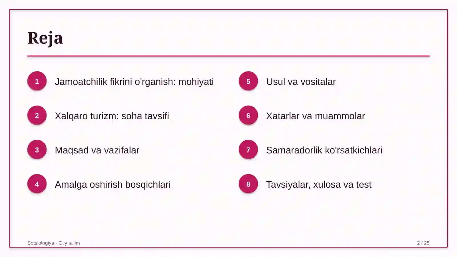 xalqaro turizmda jamoatchilik fikrini o'rganish 3088 2