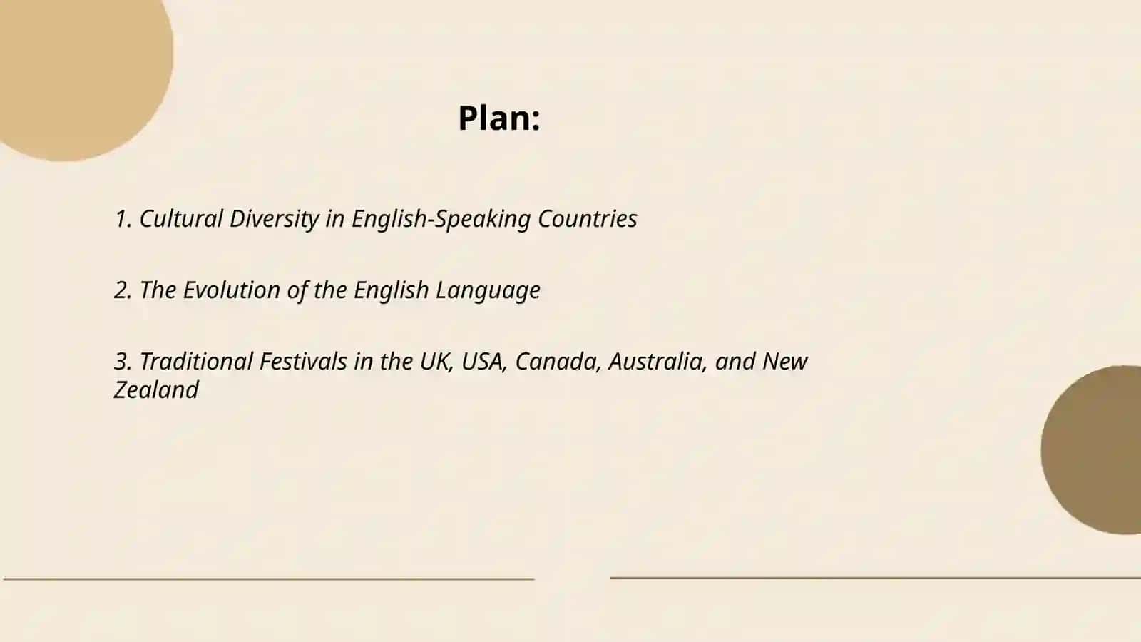 English speaking countries 2