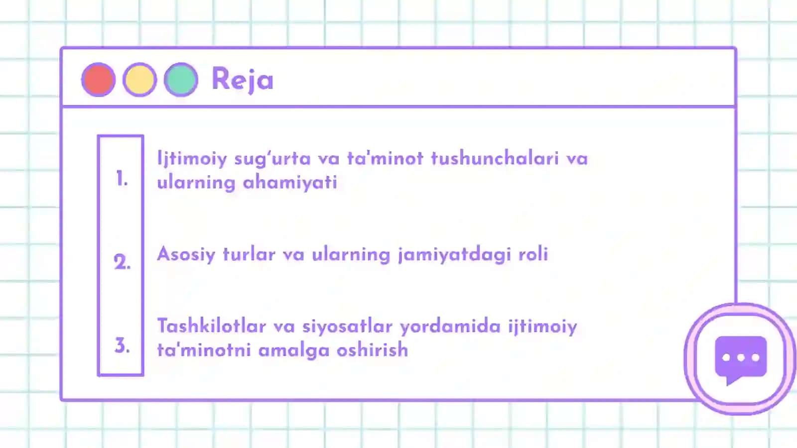 Ijtimoiy sugʻurta va ijtimoiy ta'minot 2