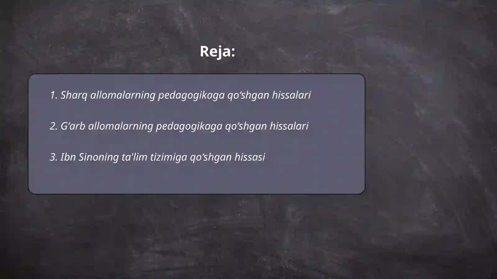 Beshta sharq va beshta gʻarb allomalarning kreativ pedagogikaga qoʻshgan hissalari 2