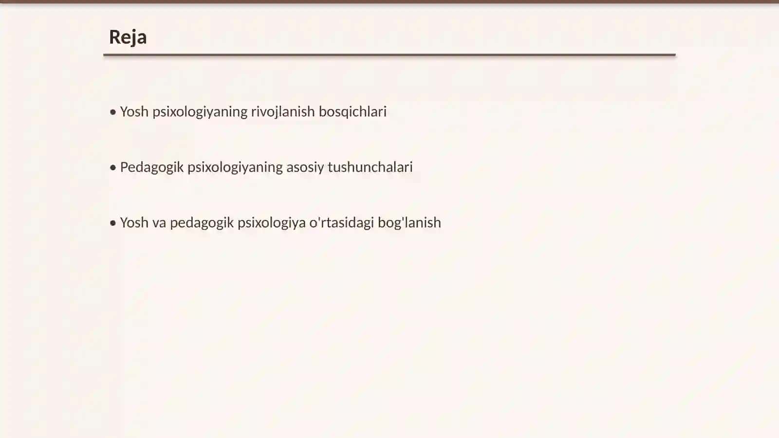 Yosh va pedagogik psixologiya fanining rivojlanish tarixi haqida tushuncha 2
