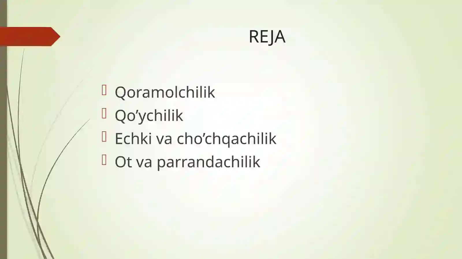 Qoramolchilik 2