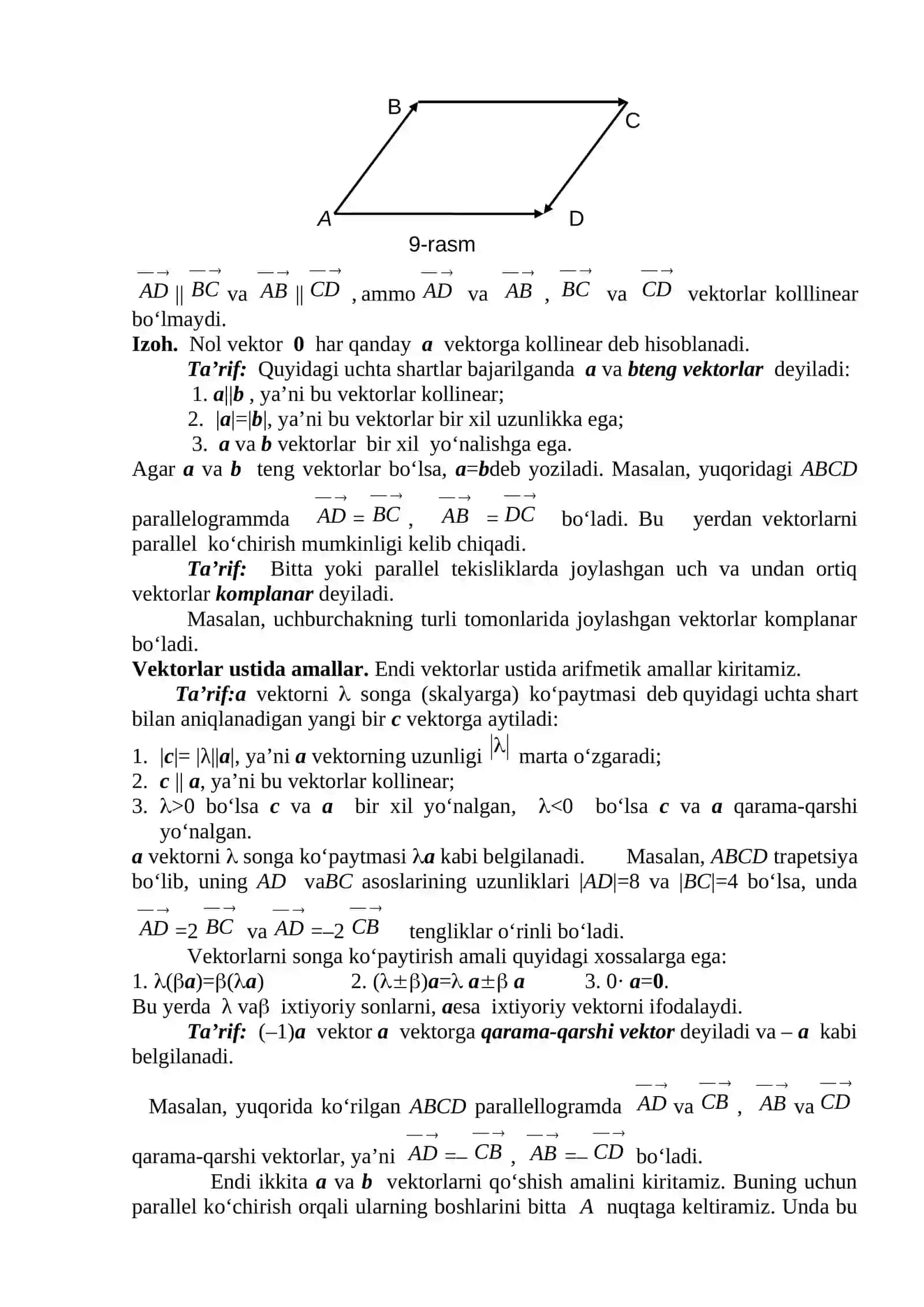 Vektorlar 2