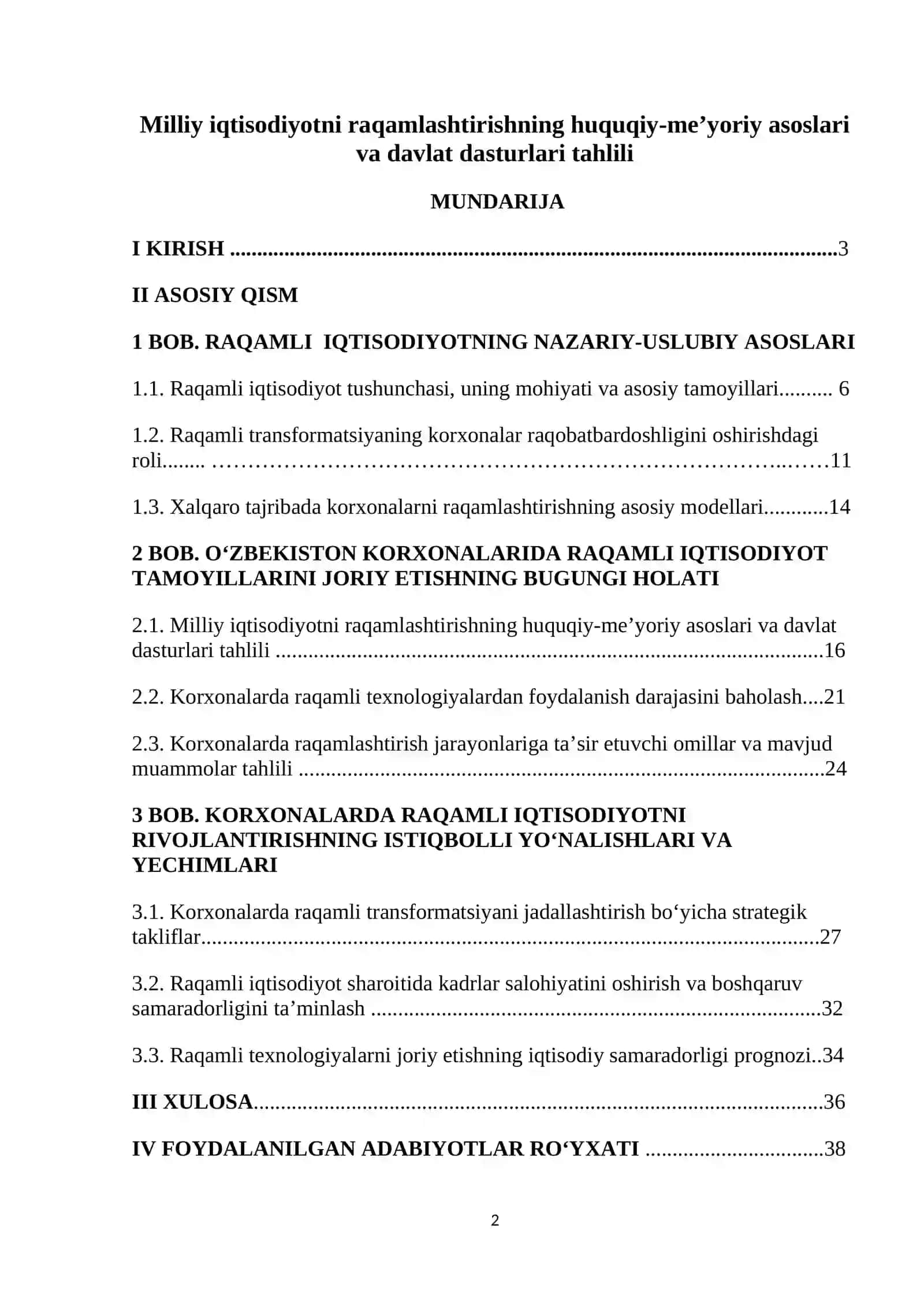 Milliy iqtisodiyotni raqamlashtirishning huquqiy-me’yoriy asoslari va davlat dasturlari tahlili.docx 2