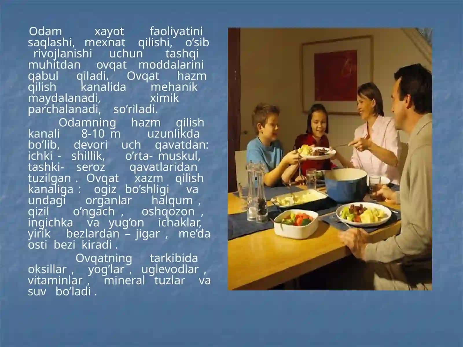 Ovqatlanish gigienasi qon aylanish tizimining yoshga oid xususiyatlari 2