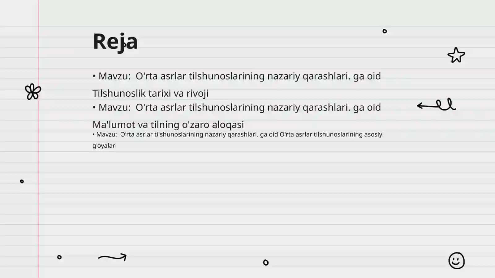 O'rta asrlar tilshunoslarining nazariy qarashlari 2