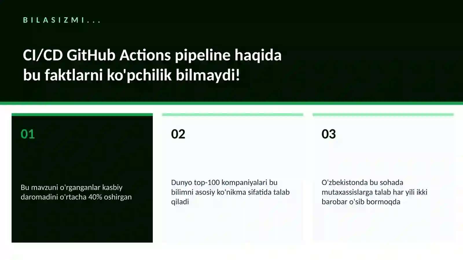 CI/CD GitHub Actions pipeline 2