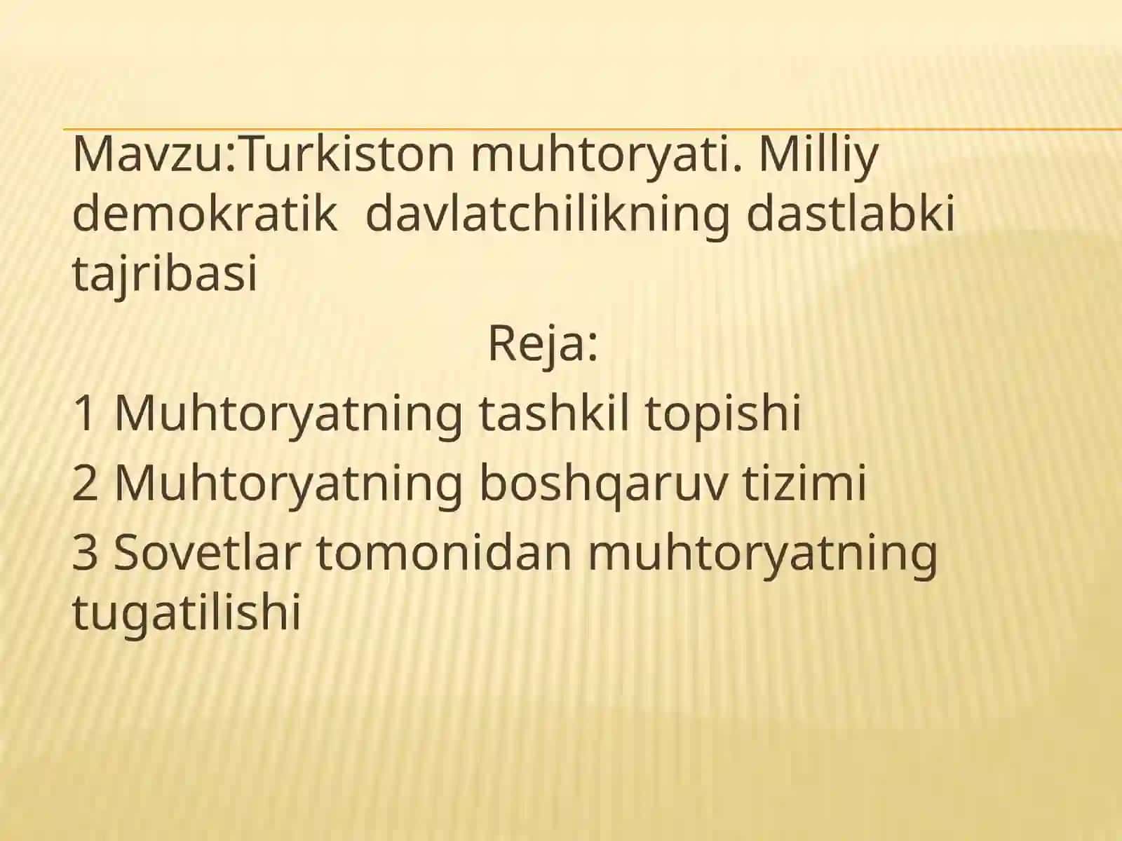 Turkiston muhtoryati 2