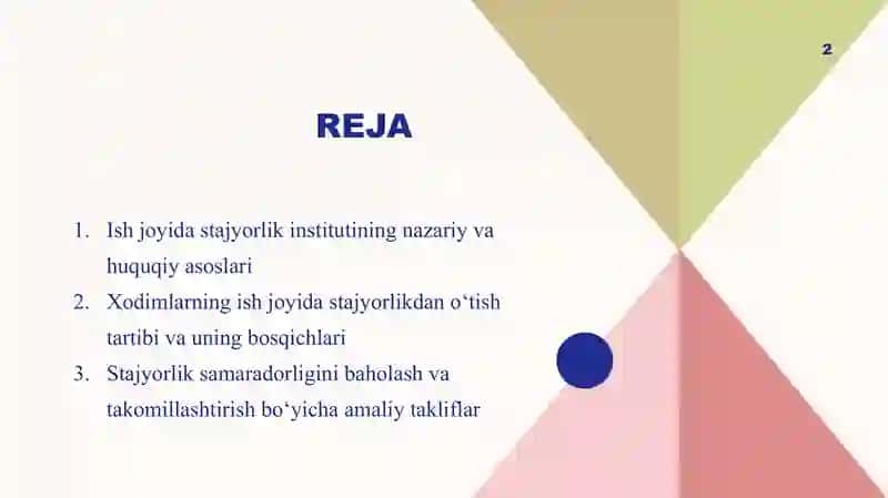 Xodimlarning ish joyida stajyorlikdan o'tish tartibi 2