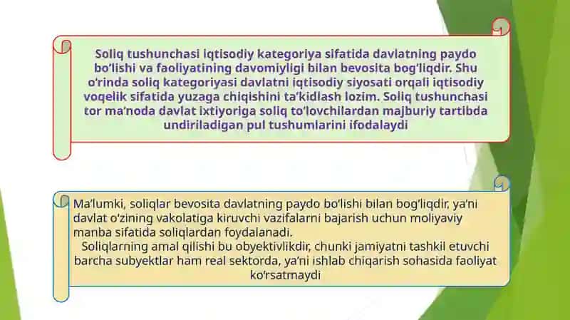 Egri soliqlar va ularni ishlab chiqarish samaradorligiga ta’sirining tahlili 2
